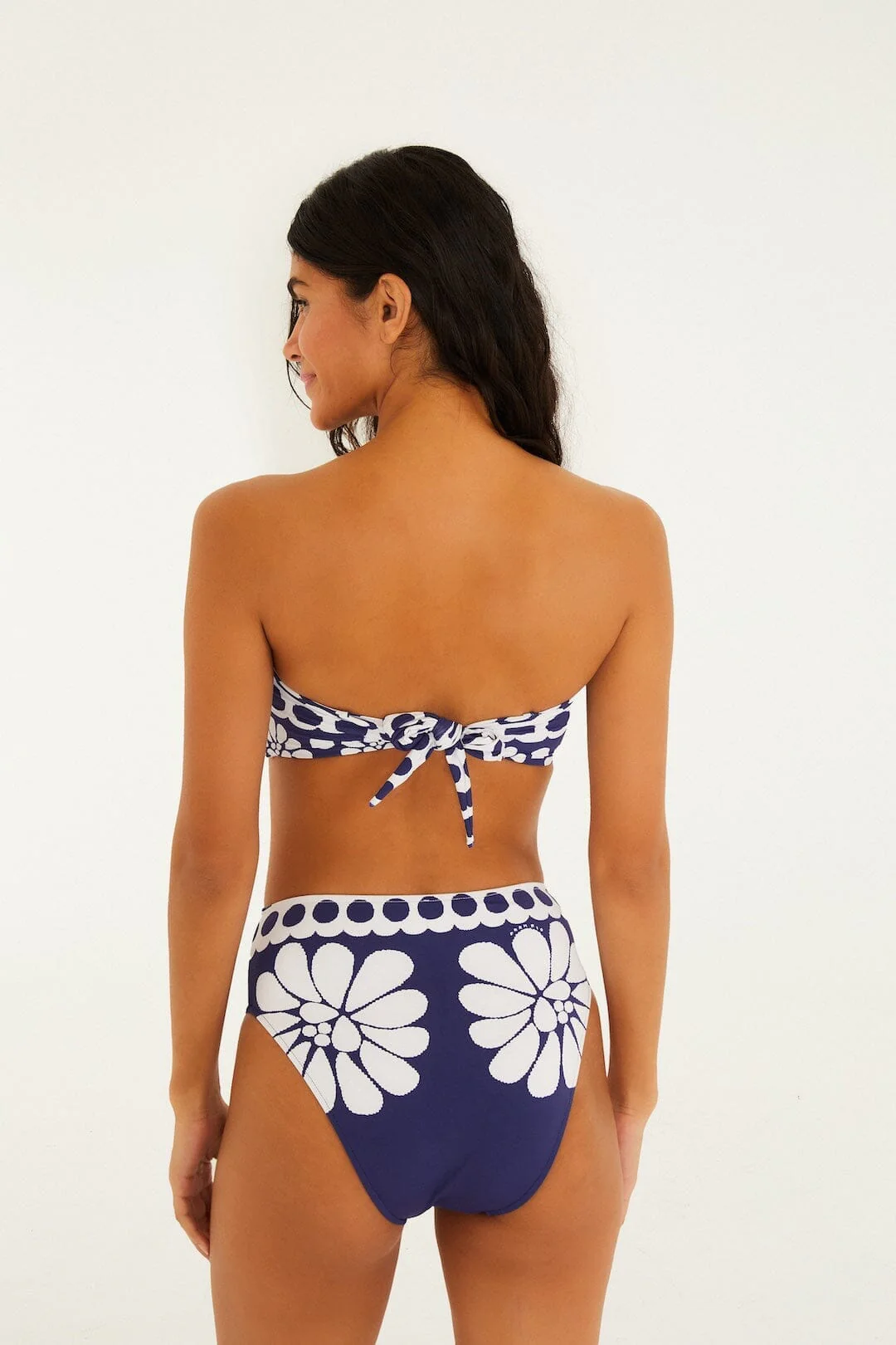 Blue Palermo Strapless Bikini Top - Image 3