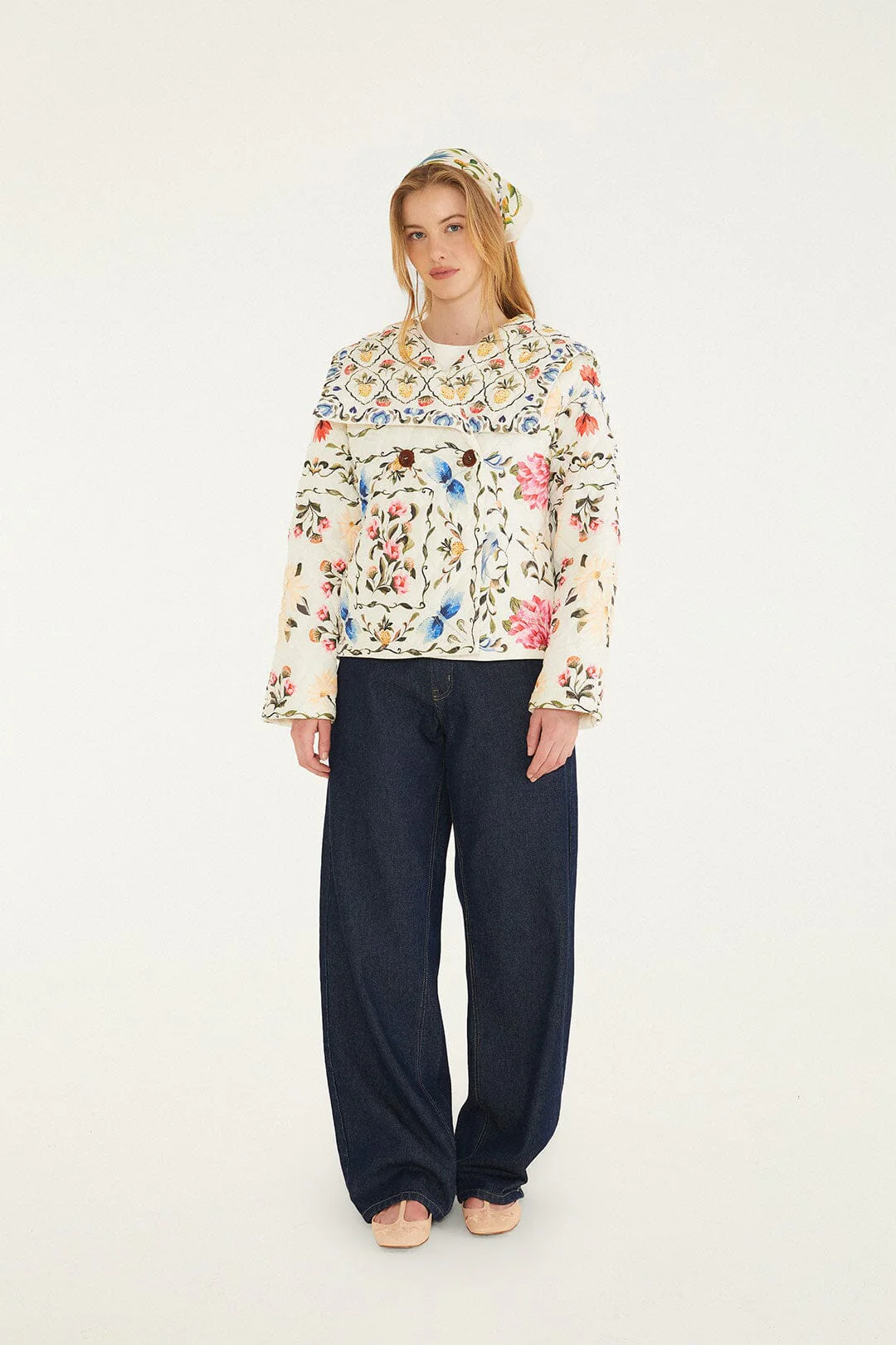 Petal Quilted Jacket - Image 7