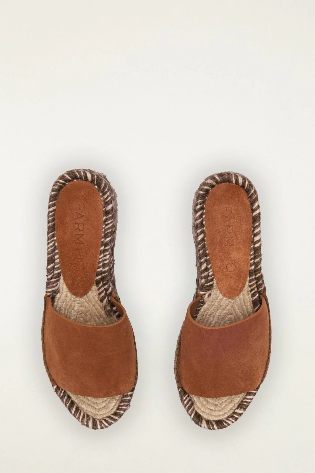 Brown Platform Espadrille Sandal - Image 3