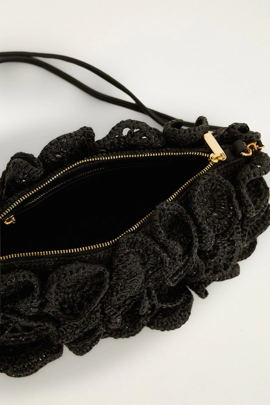 Raffia Flower Clutch - Image 3