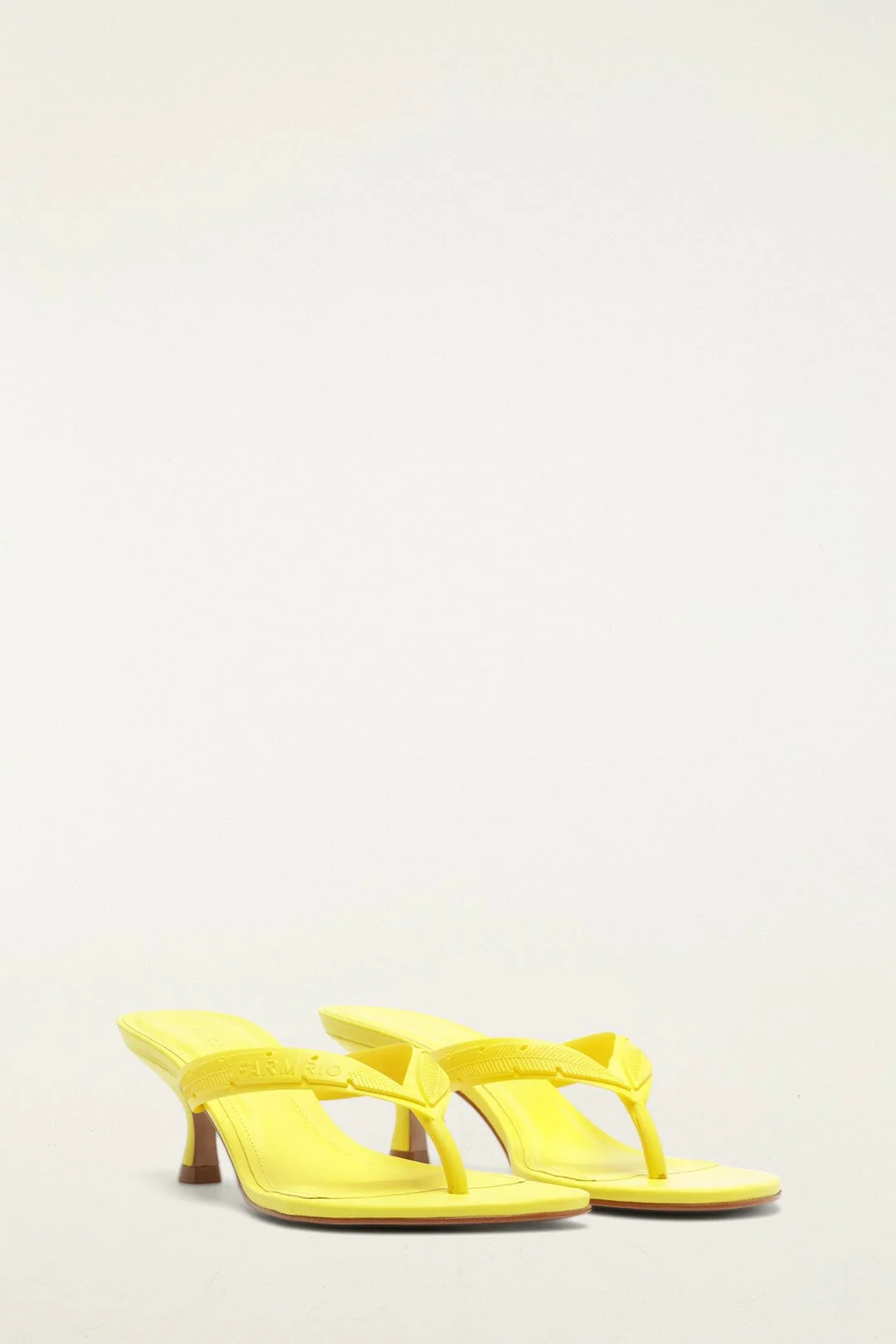 Yellow Rob Heeleded Sandal - Image 2