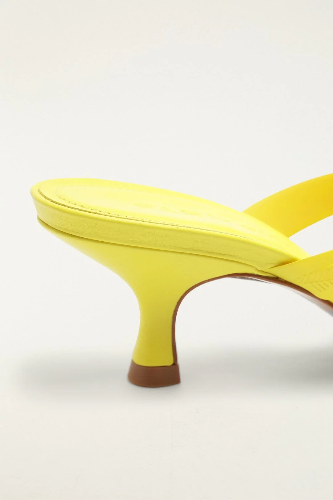 Yellow Rob Heeleded Sandal - Image 4