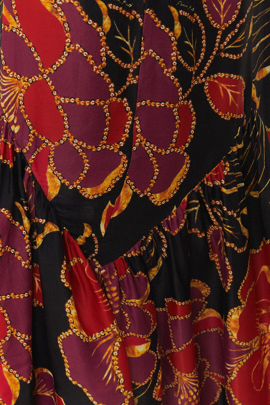 Black Shiny Chita LENZING™ ECOVERO™ Maxi Dress - Image 5