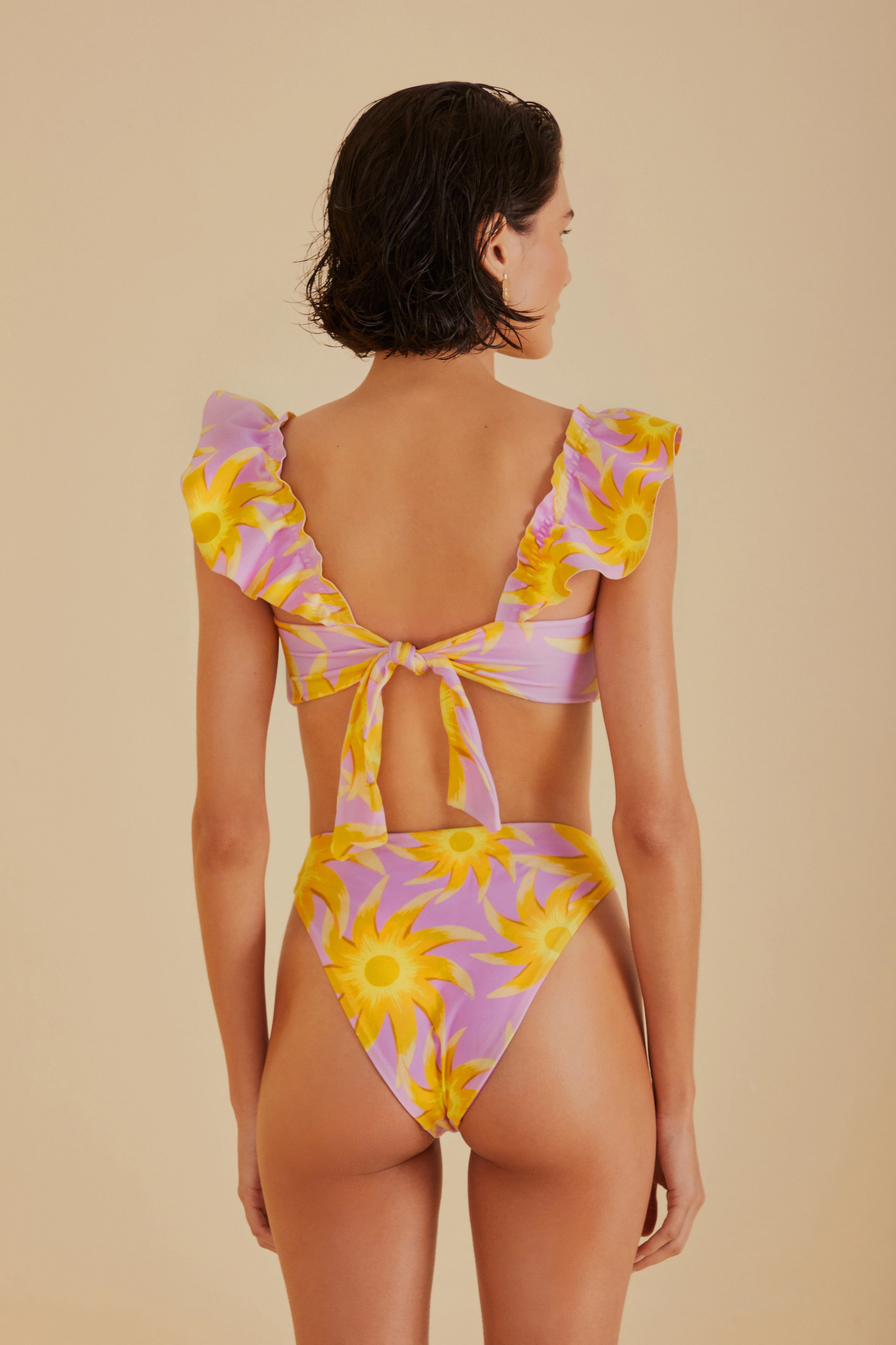 Sunny Side High Waist Bikini Bottom - Image 3