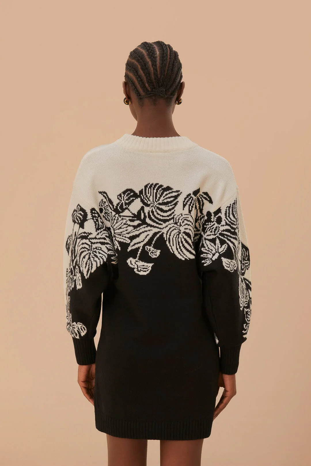 Surreal Garden Knit Sweaterdress - Image 3
