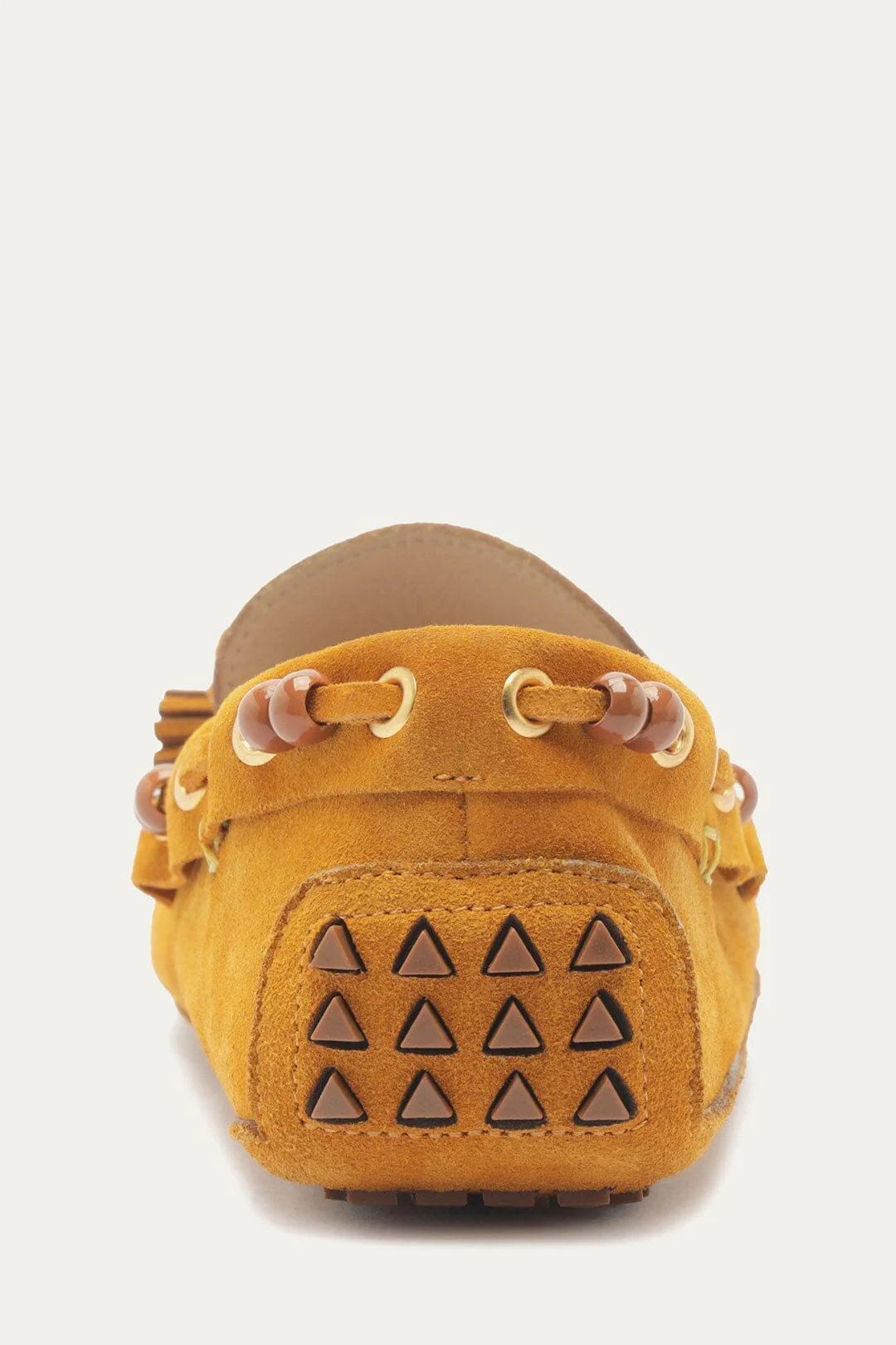 Caramel Tassel Suede Moccasin - Image 3
