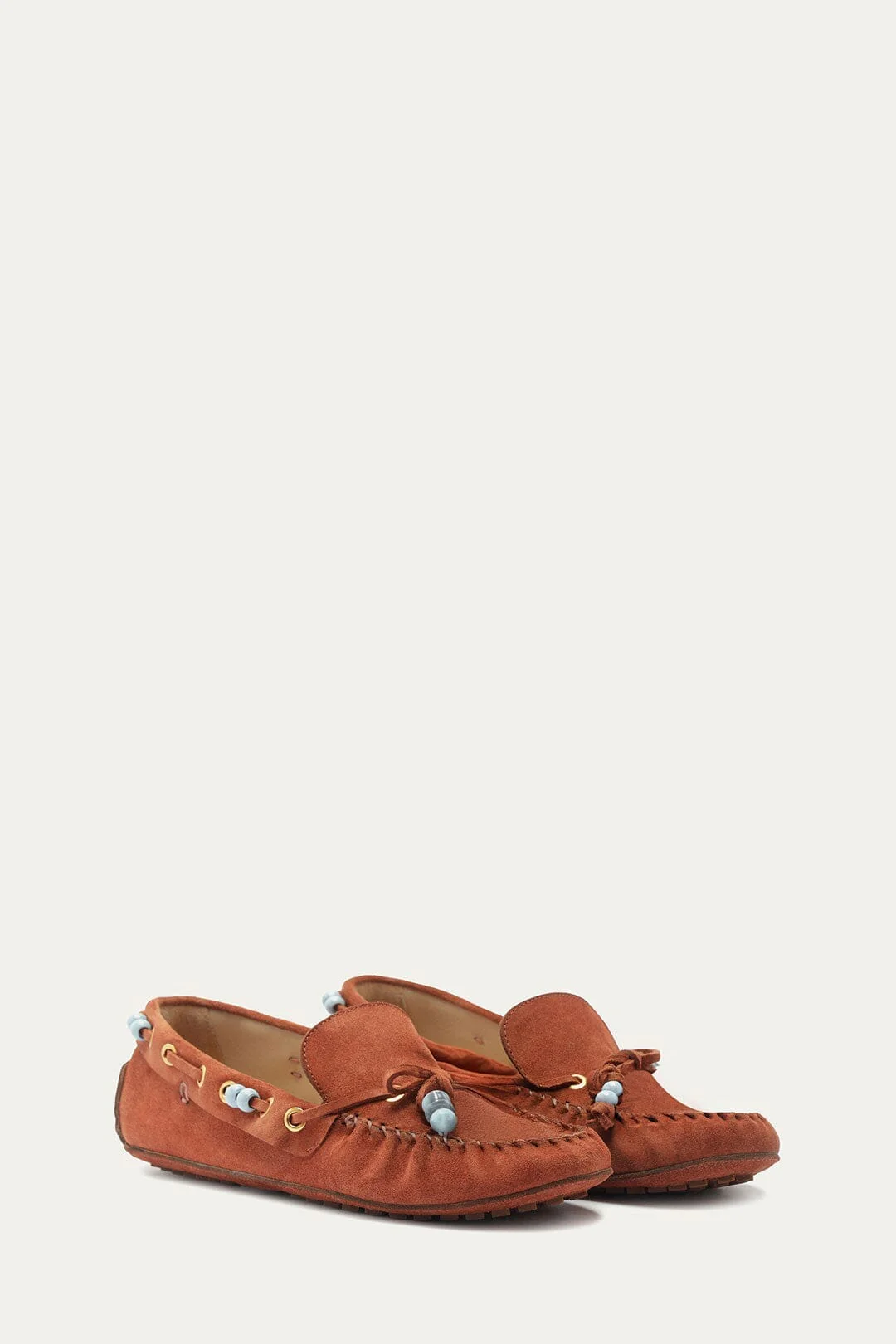 Brown Tassel Suede Moccasin - Image 2