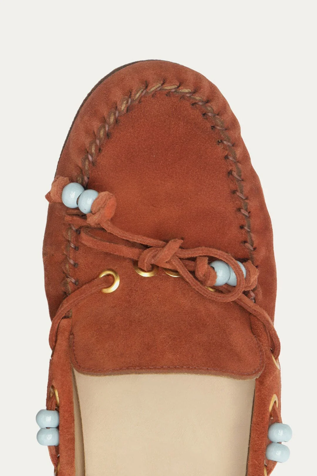 Brown Tassel Suede Moccasin - Image 5