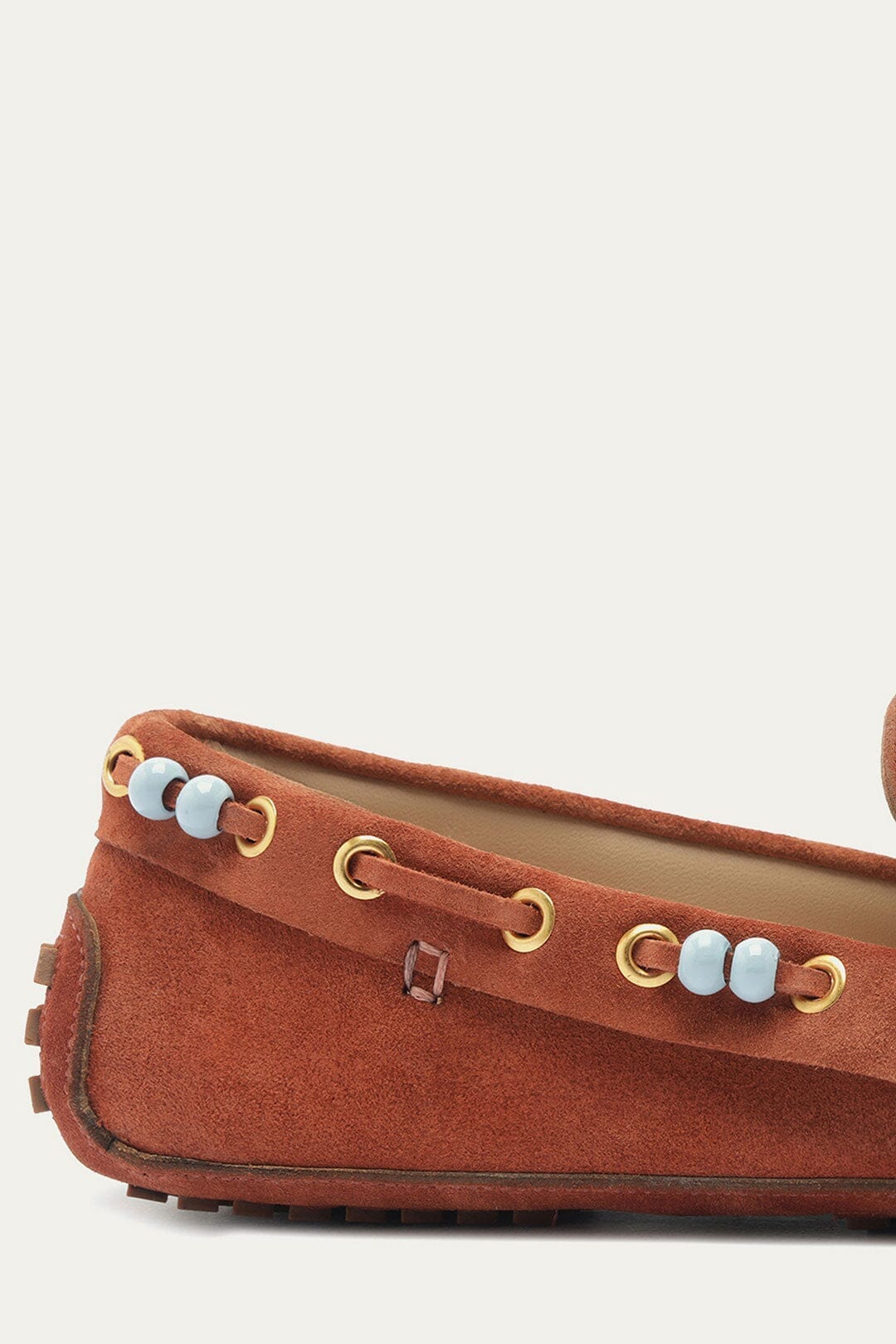 Brown Tassel Suede Moccasin - Image 6