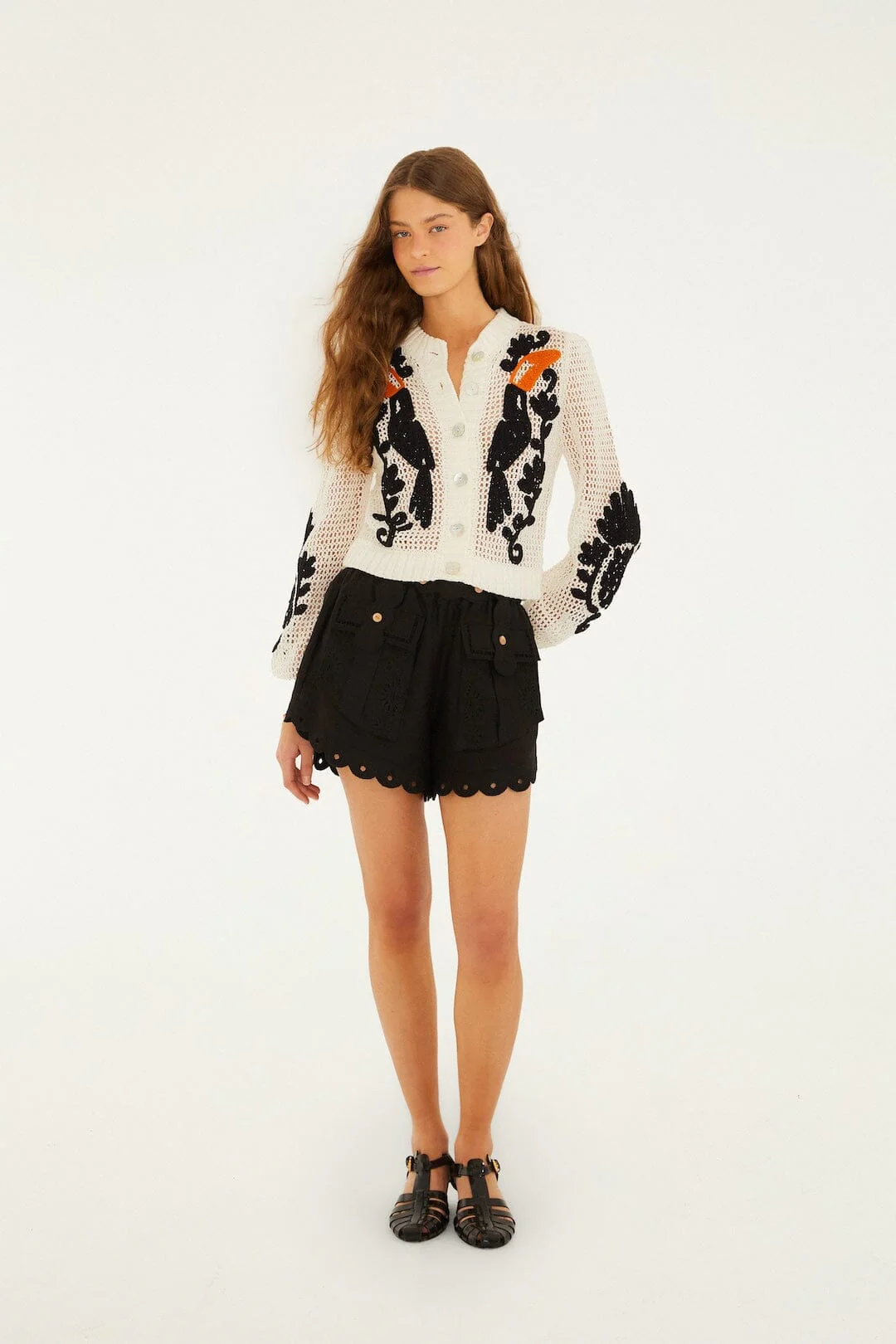 Toucan Crochet Cardigan - Image 4