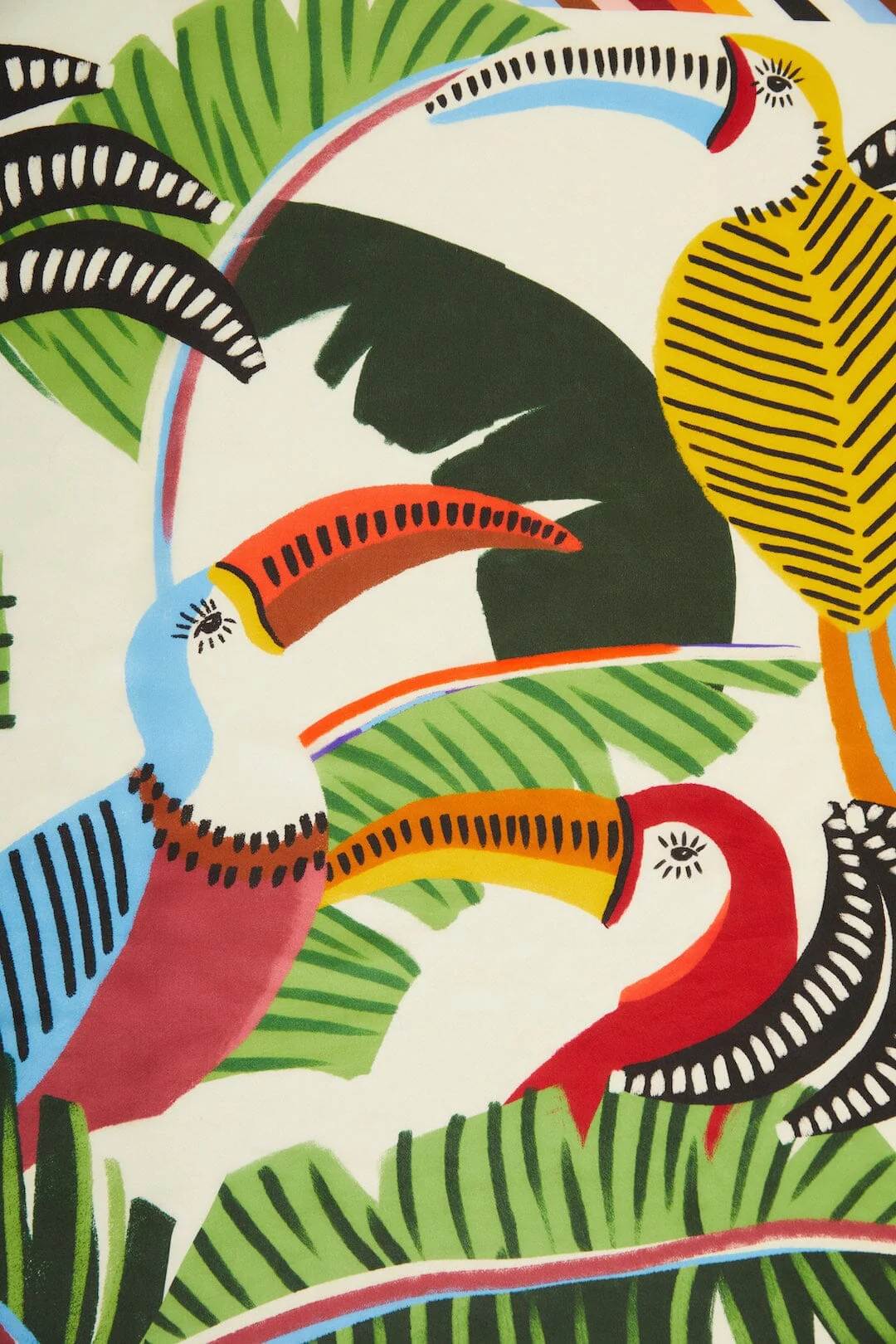 Toucan With Foliage Scarf - Image 3