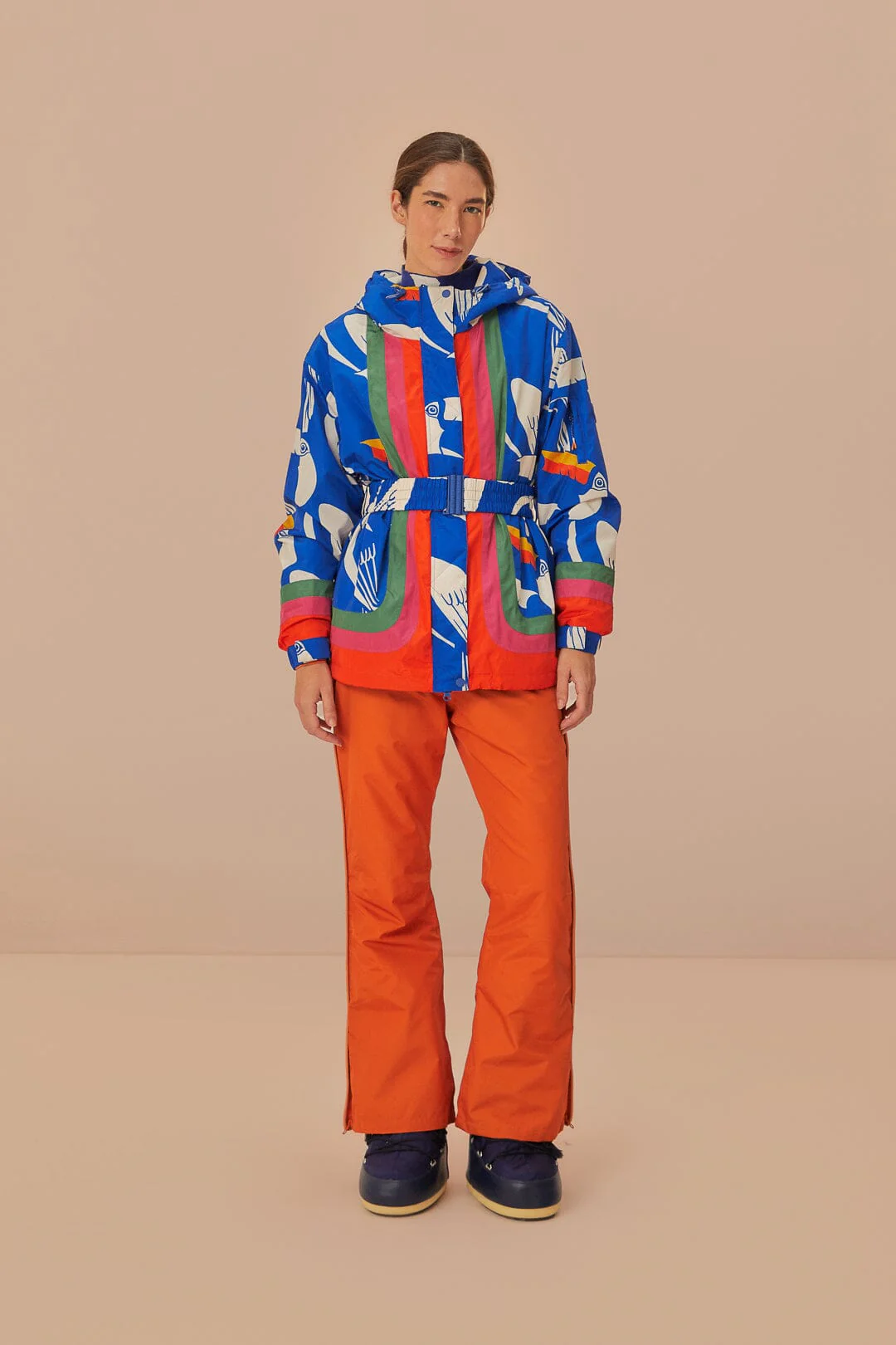Blue Toucans Ski Jacket - Image 3