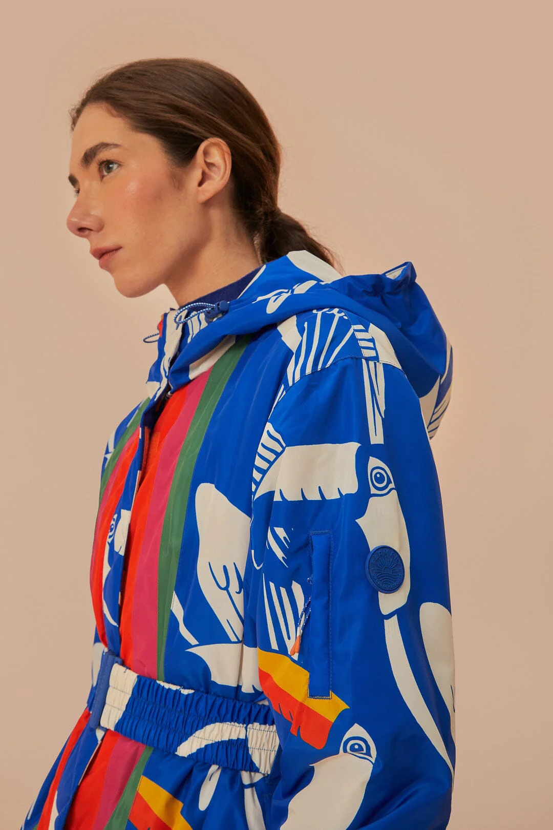 Blue Toucans Ski Jacket - Image 4