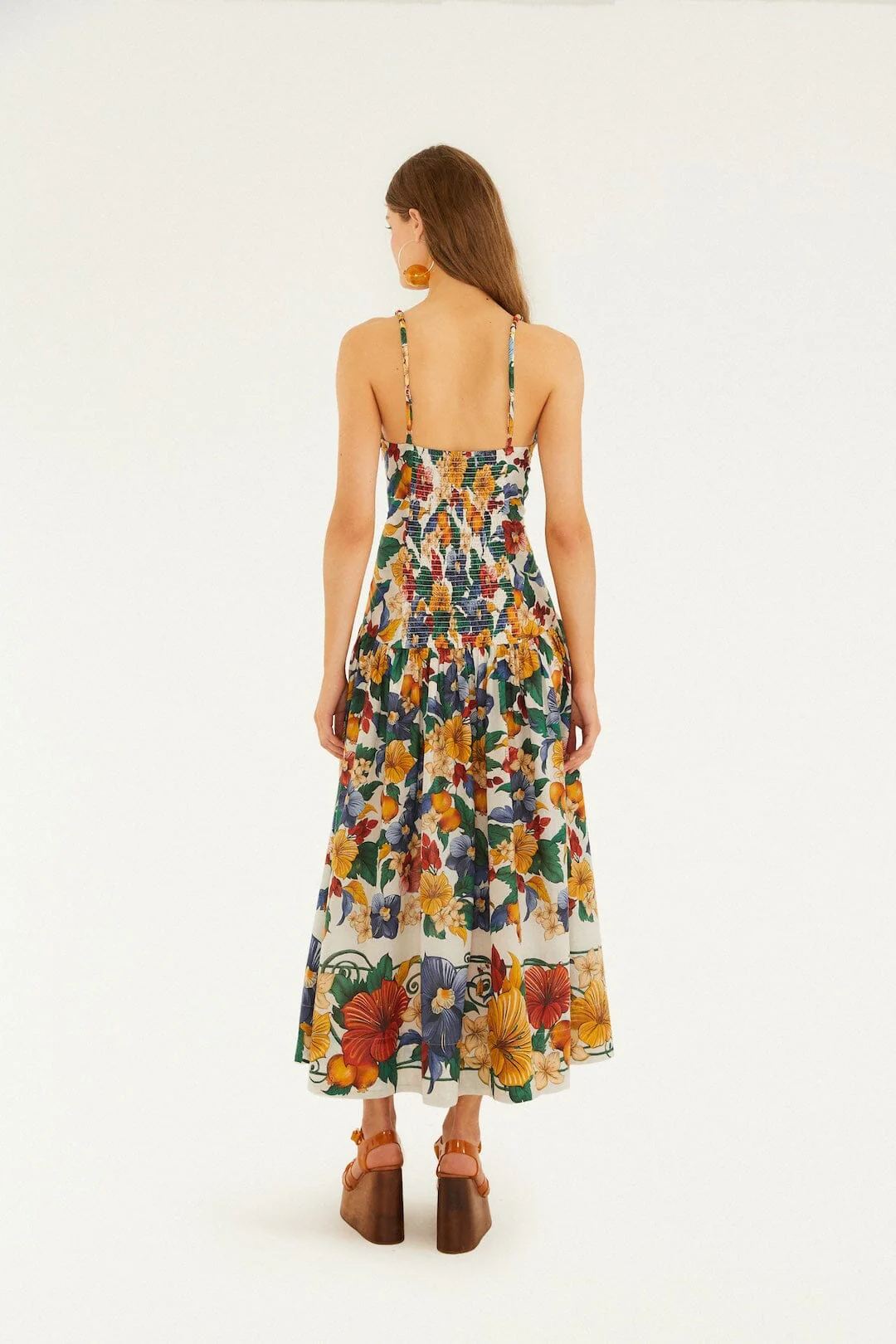 Off-White Tropi Embroidered Maxi Dress - Image 2