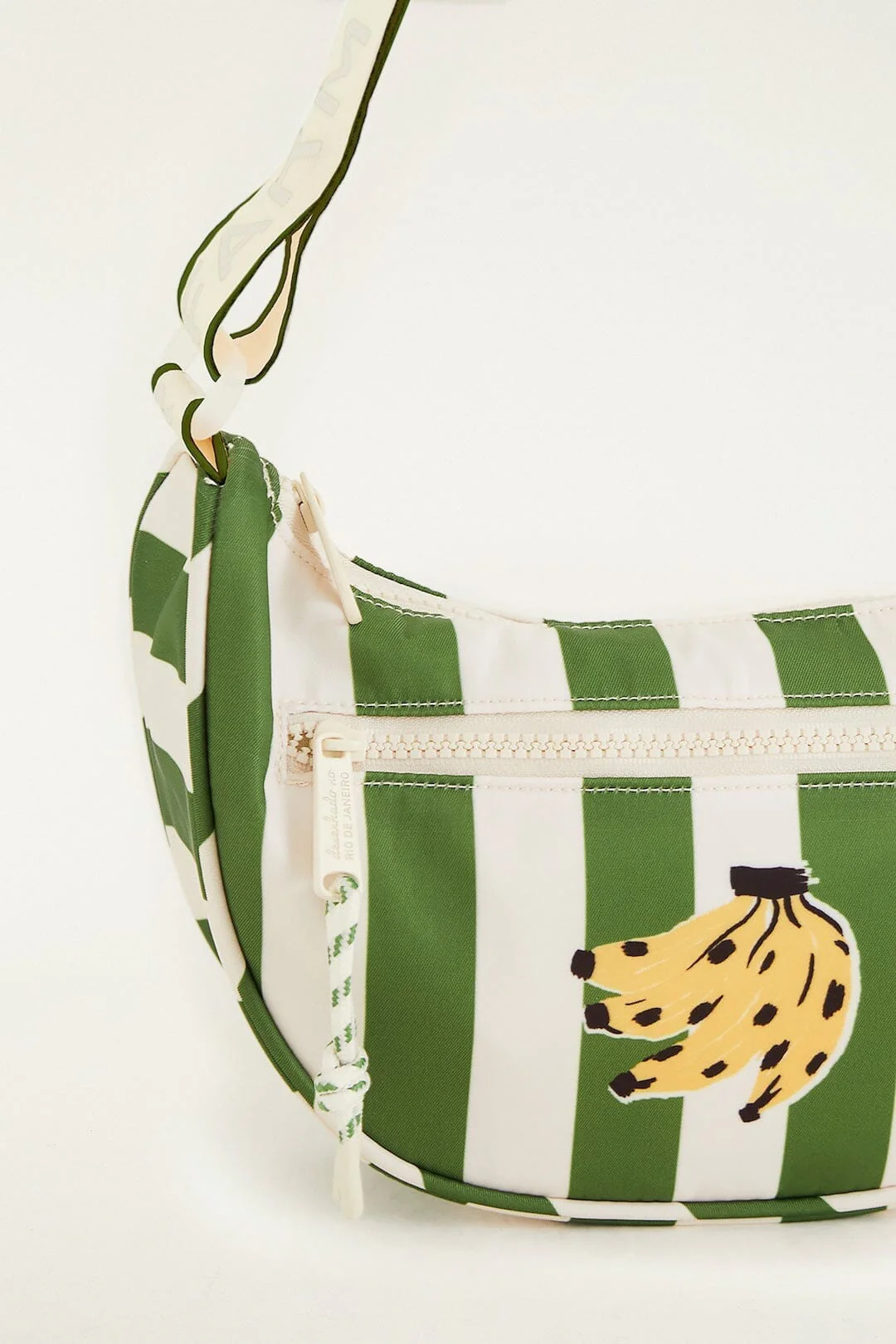 Green Tropical Banana Shoulder Bag - Image 2