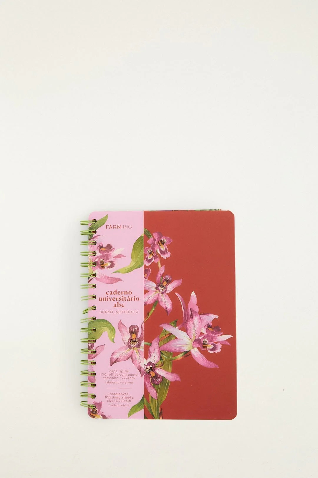 Tropical Garden Spiral Notebook