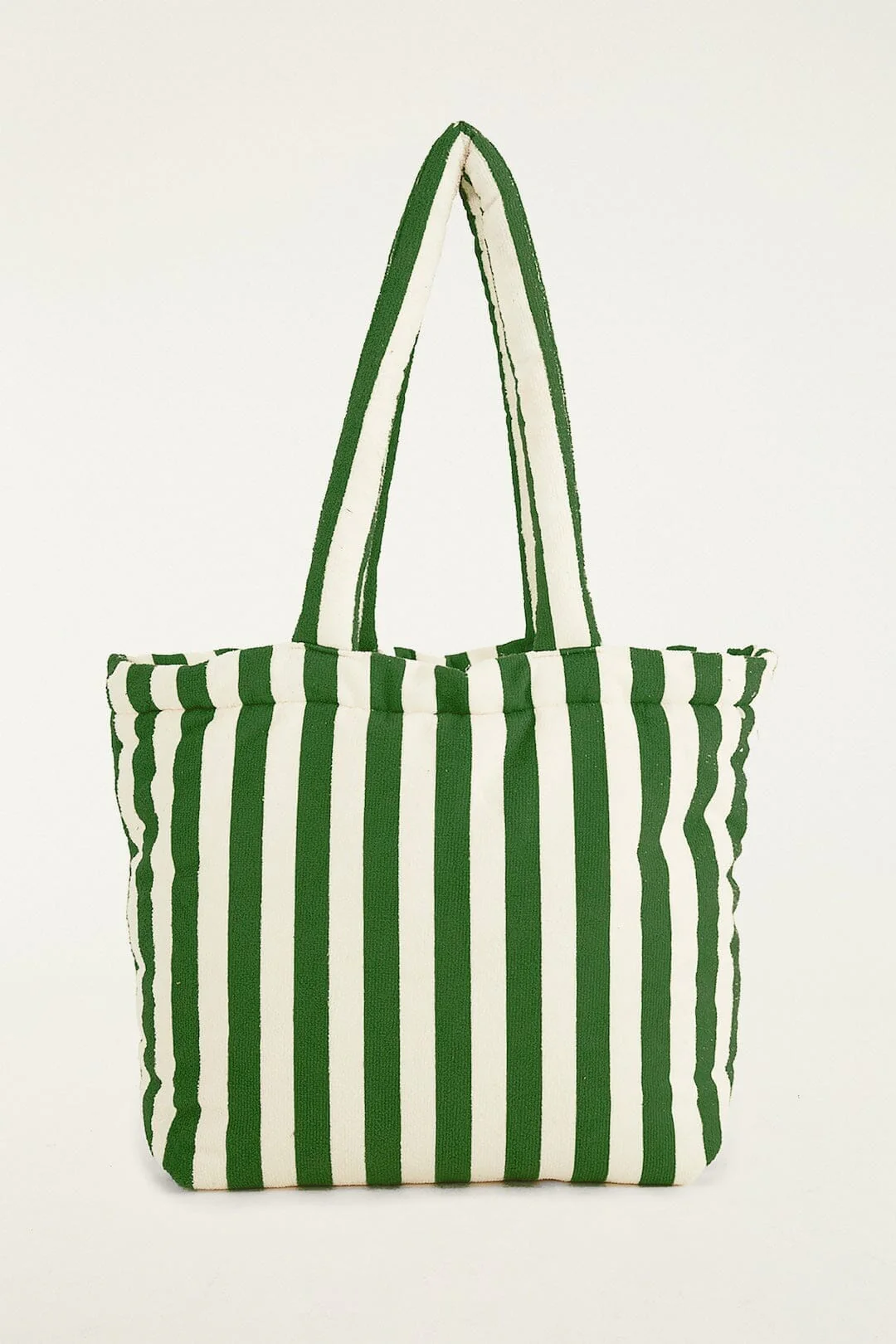 Green Tropical Banana Embroidered Tote Bag - Image 3