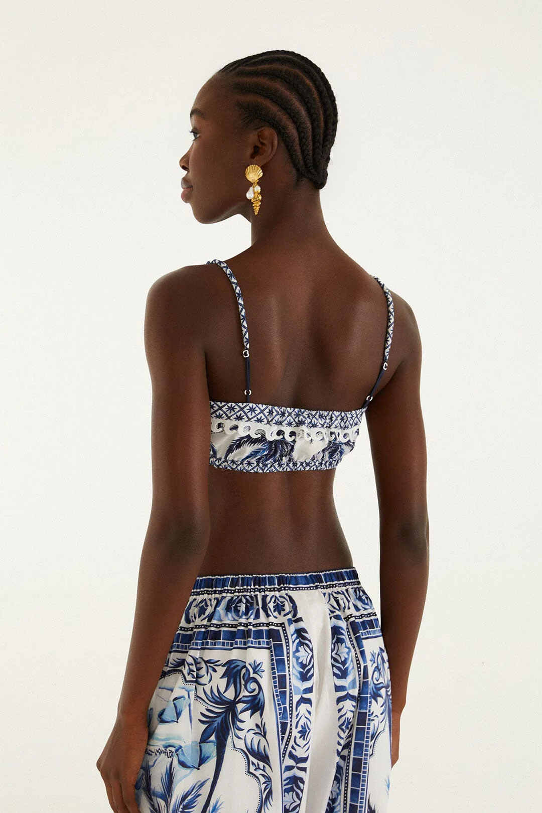 Off-White Wonderful City Organic Cotton Crop Top - Image 5