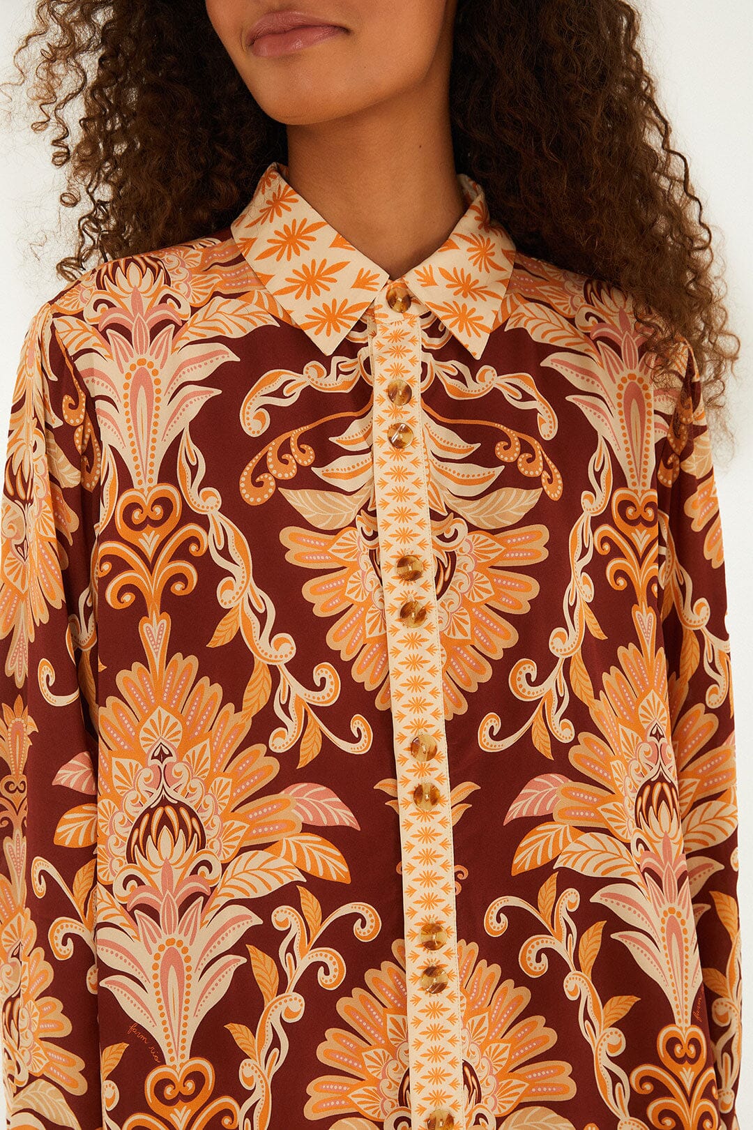 Red Wonderful Tapestry Sand Shirt - Image 3