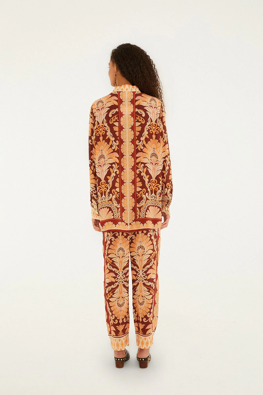 Red Wonderful Tapestry Sand Shirt - Image 4